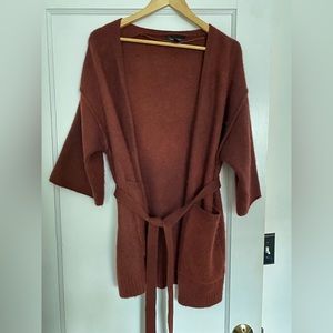 Halogen cashmere kimono cardigan